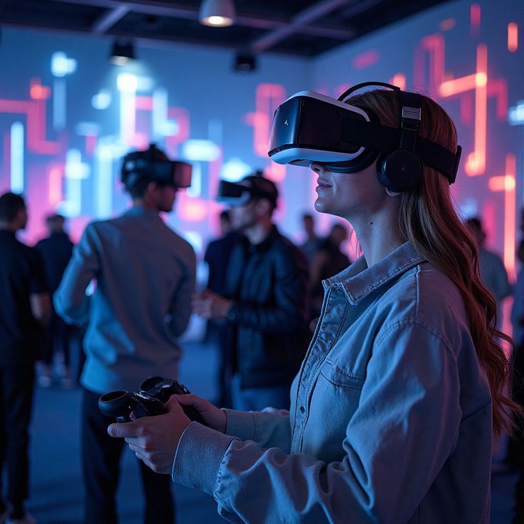 VR demonstration area